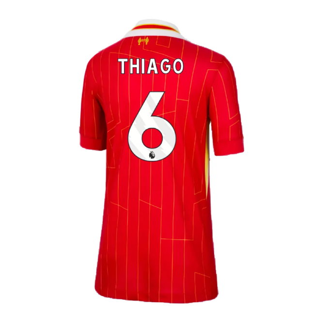 2024-2025 Liverpool Home Shirt (Kids) (Thiago 6)