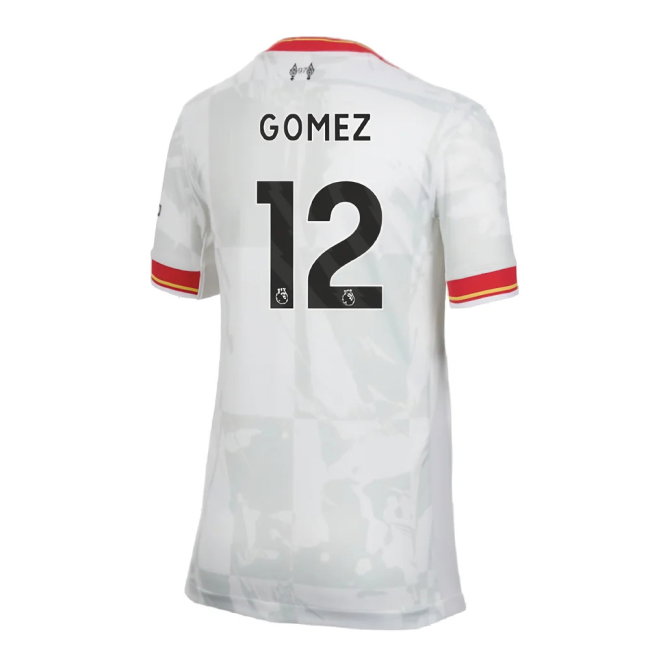 2024-2025 Liverpool Third Shirt (Kids) (Gomez 12)