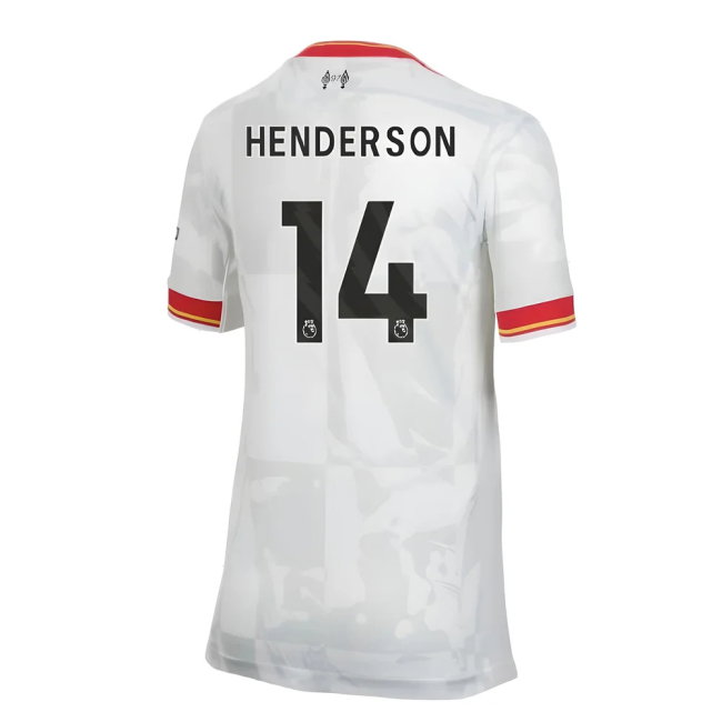 2024-2025 Liverpool Third Shirt (Kids) (Henderson 14)