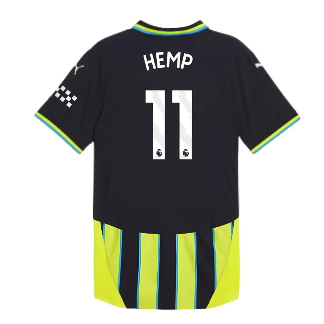 2024-2025 Man City Away Authentic Shirt (Hemp 11)