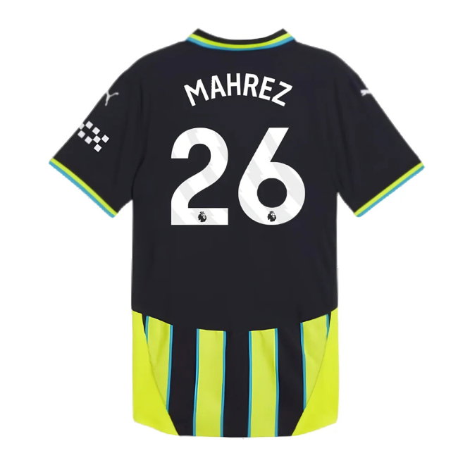 2024-2025 Man City Away Authentic Shirt (Mahrez 26)