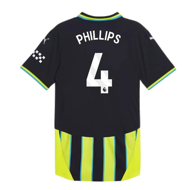 2024-2025 Man City Away Authentic Shirt (Phillips 4)