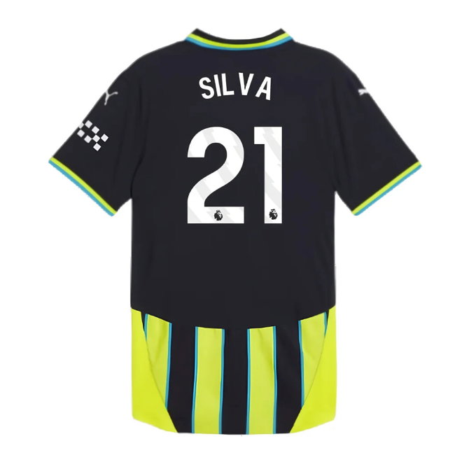 2024-2025 Man City Away Authentic Shirt (Silva 21)