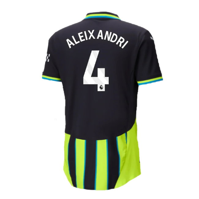 2024-2025 Man City Away Authentic Shirt w/packaging (Aleixandri 4)