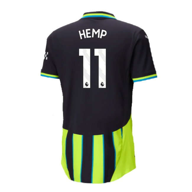 2024-2025 Man City Away Authentic Shirt w/packaging (Hemp 11)