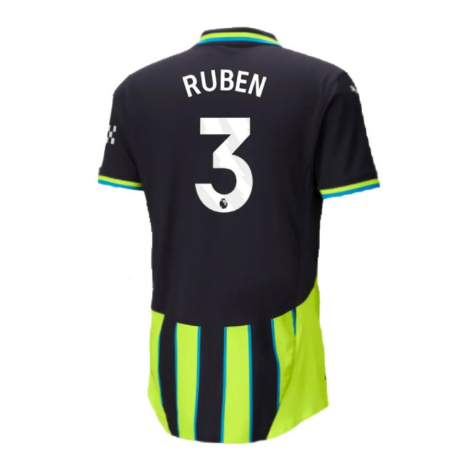 2024-2025 Man City Away Authentic Shirt w/packaging (Ruben 3)