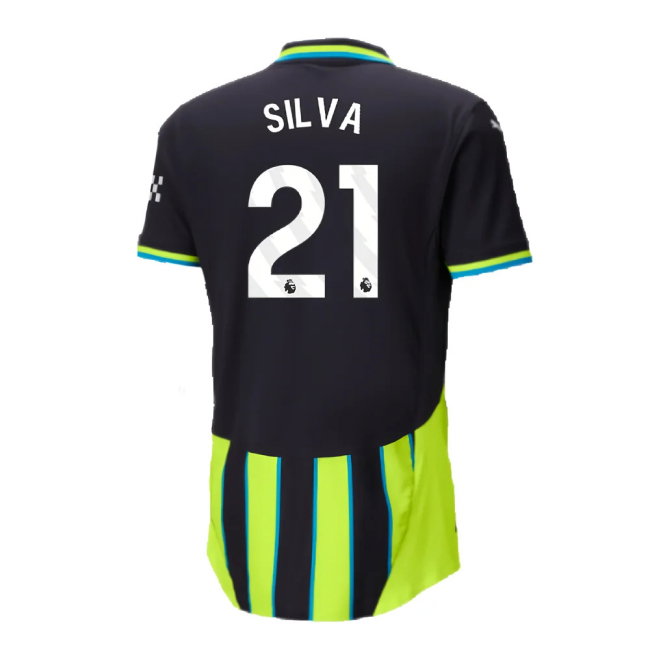 2024-2025 Man City Away Authentic Shirt w/packaging (Silva 21)