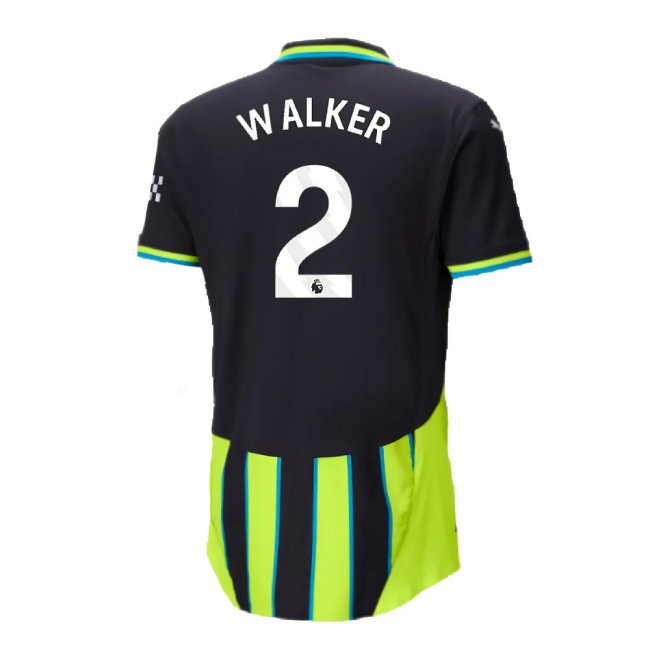 2024-2025 Man City Away Authentic Shirt w/packaging (Walker 2)
