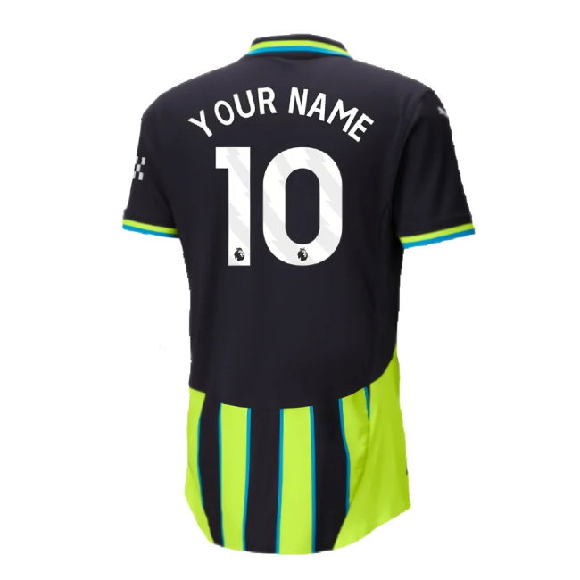 2024-2025 Man City Away Authentic Shirt w/packaging (Your Name)