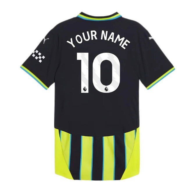 2024-2025 Man City Away Authentic Shirt (Your Name)