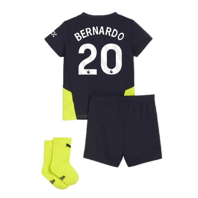 2024-2025 Man City Away Baby Kit (Bernardo 20)