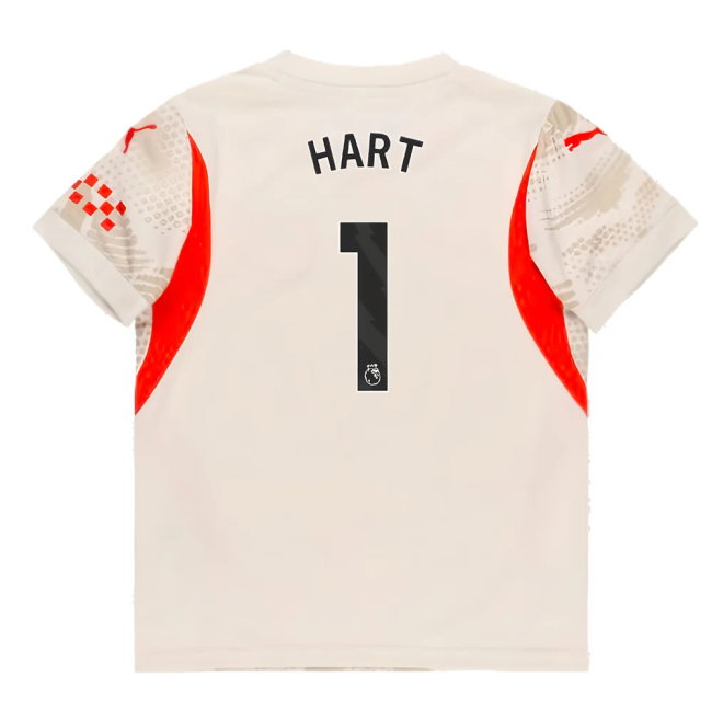 2024-2025 Man City Away Goalkeeper Shirt (Alpine Snow) (Hart 1)