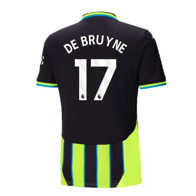 2024-2025 Man City Away Shirt (De Bruyne 17)