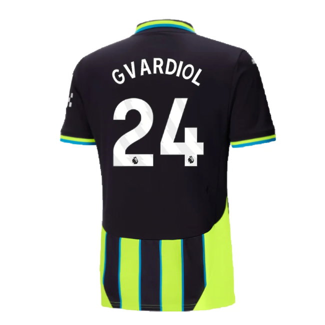 2024-2025 Man City Away Shirt (Gvardiol 24)