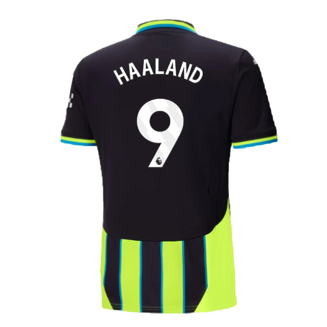 2024-2025 Man City Away Shirt (Haaland 9)