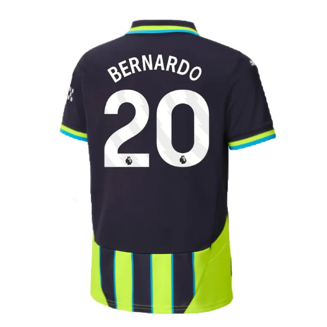 2024-2025 Man City Away Shirt (Kids) (Bernardo 20)