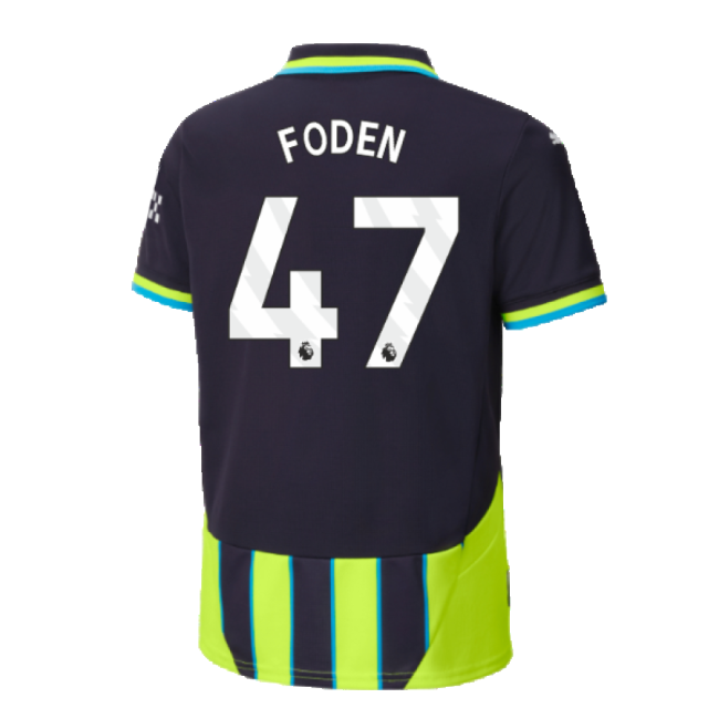 2024-2025 Man City Away Shirt (Kids) (Foden 47)