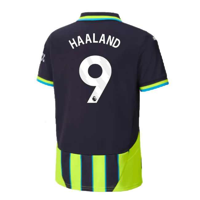 2024-2025 Man City Away Shirt (Kids) (Haaland 9)