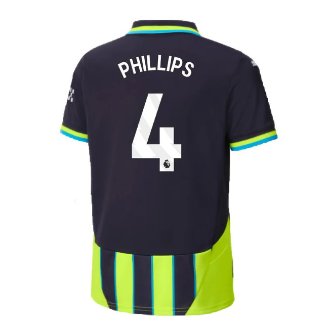 2024-2025 Man City Away Shirt (Kids) (Phillips 4)
