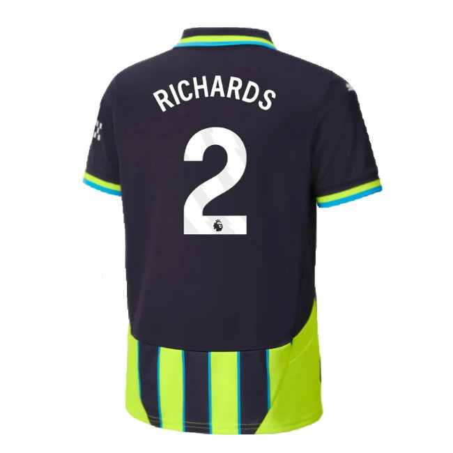 2024-2025 Man City Away Shirt (Kids) (Richards 2)