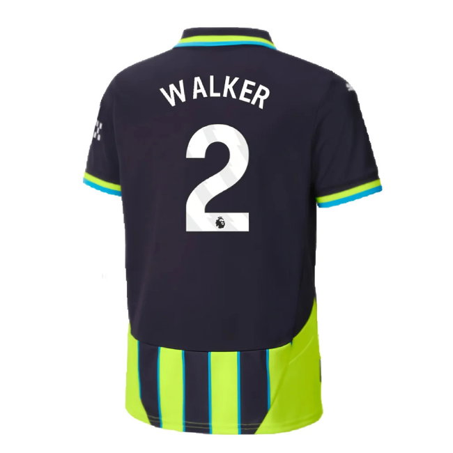 2024-2025 Man City Away Shirt (Kids) (Walker 2)