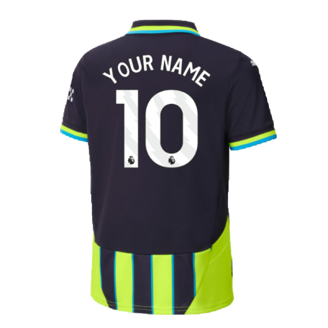 2024-2025 Man City Away Shirt (Kids) (Your Name)