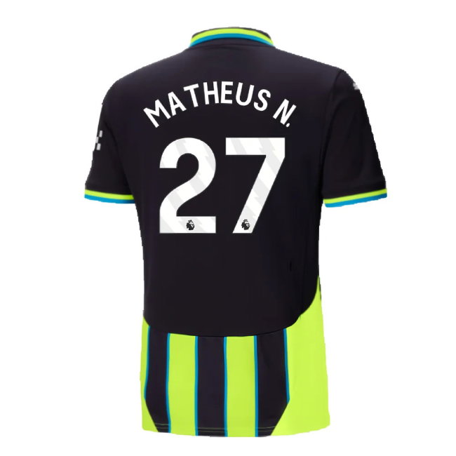 2024-2025 Man City Away Shirt (Matheus N. 27)
