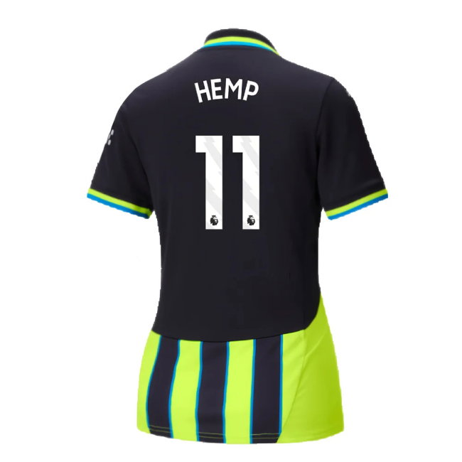 2024-2025 Man City Away Shirt (Womens) (Hemp 11)