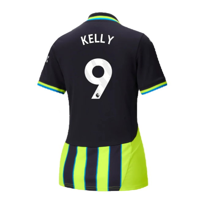 2024-2025 Man City Away Shirt (Womens) (Kelly 9)