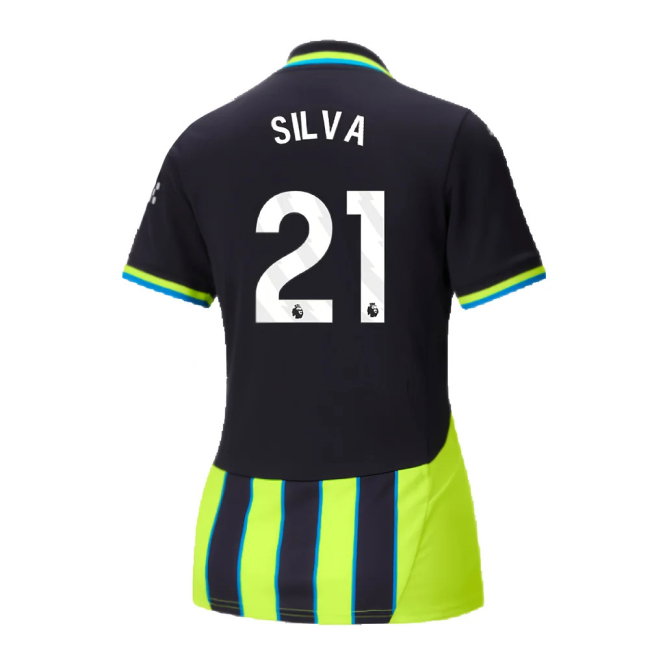 2024-2025 Man City Away Shirt (Womens) (Silva 21)