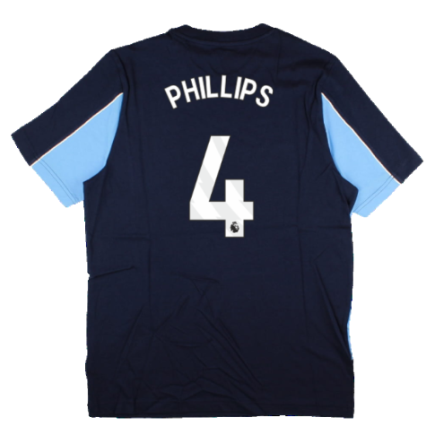 2024-2025 Man City FtblArchive Tee (Navy) (Phillips 4)