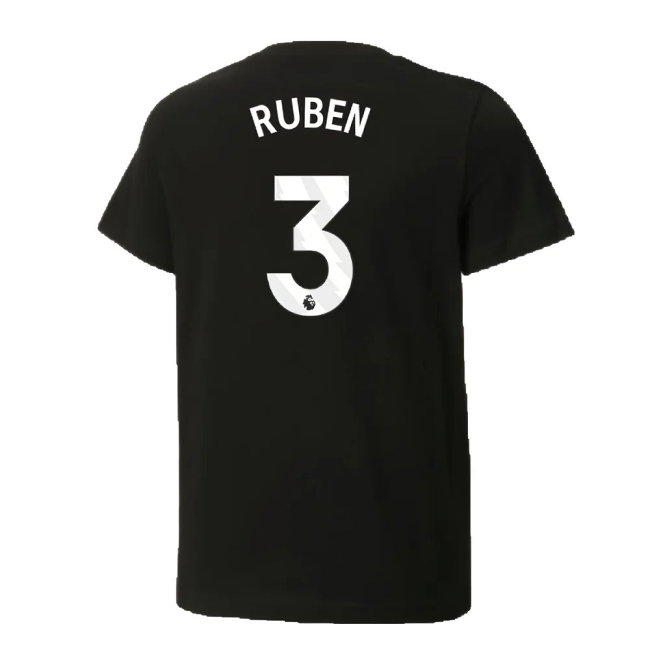2024-2025 Man City ftblCulture Tee (Black) (Ruben 3)
