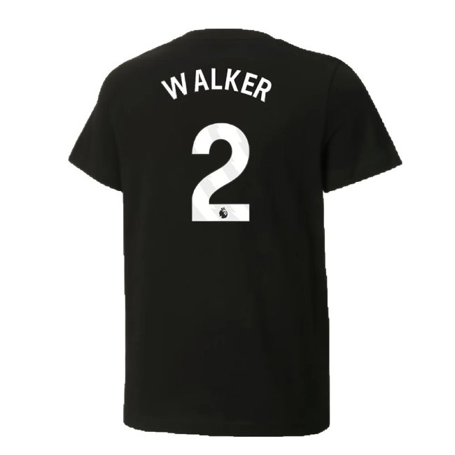 2024-2025 Man City ftblCulture Tee (Black) (Walker 2)
