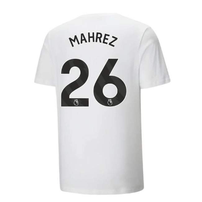 2024-2025 Man City ftblCulture Tee (White) (Mahrez 26)