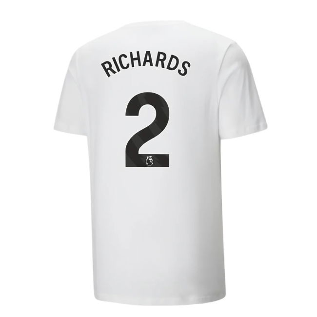 2024-2025 Man City ftblCulture Tee (White) (Richards 2)
