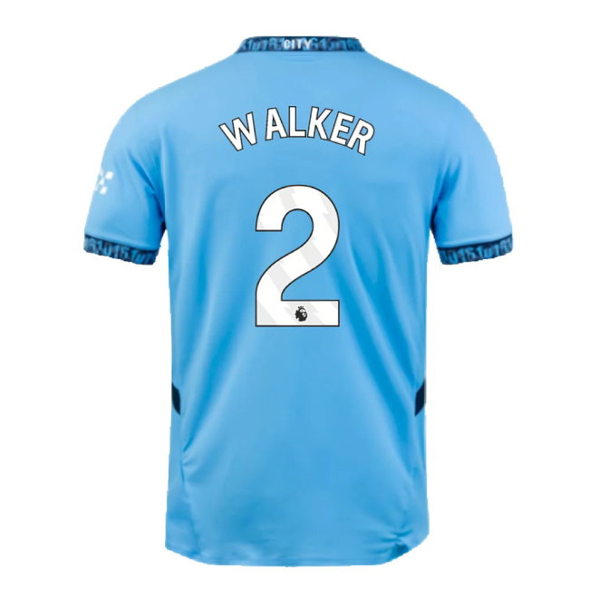 2024-2025 Man City Home Authentic Shirt with packaging (Walker 2)