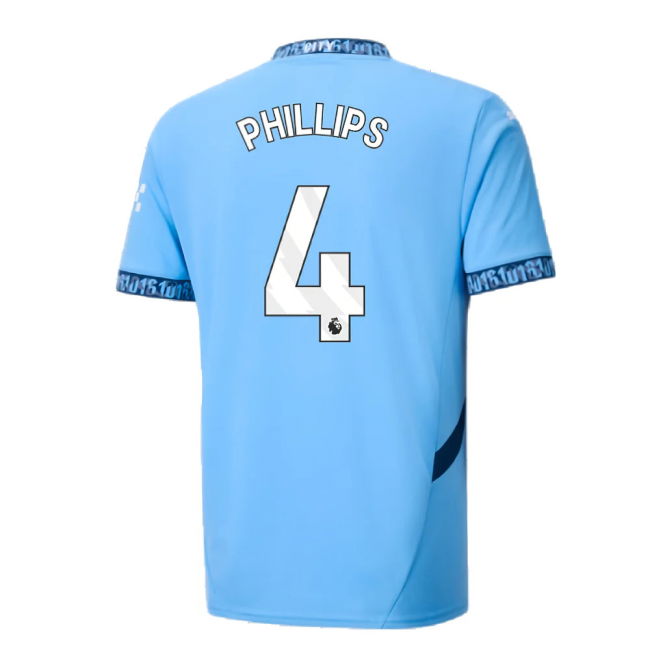 2024-2025 Man City Home Shirt (Phillips 4)