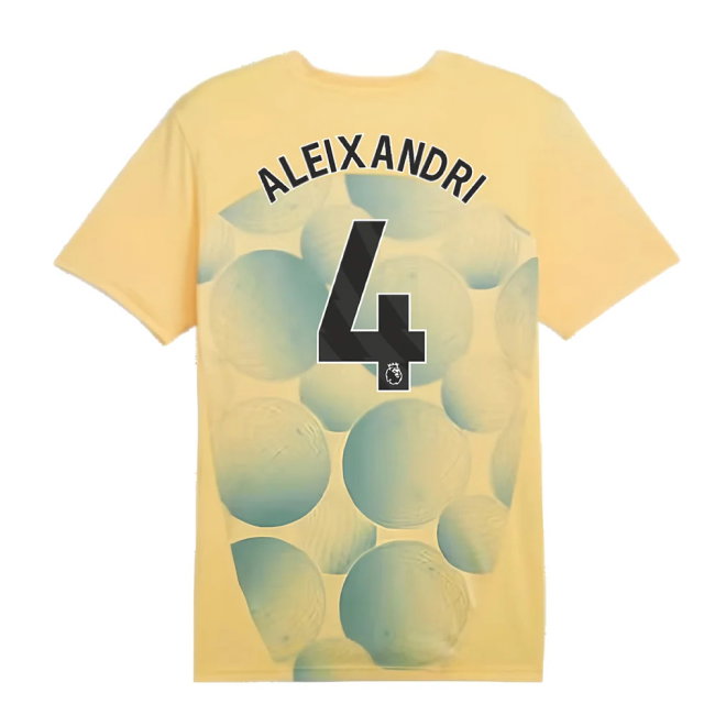2024-2025 Man City Prematch SS Shirt (Flaxen) (Aleixandri 4)