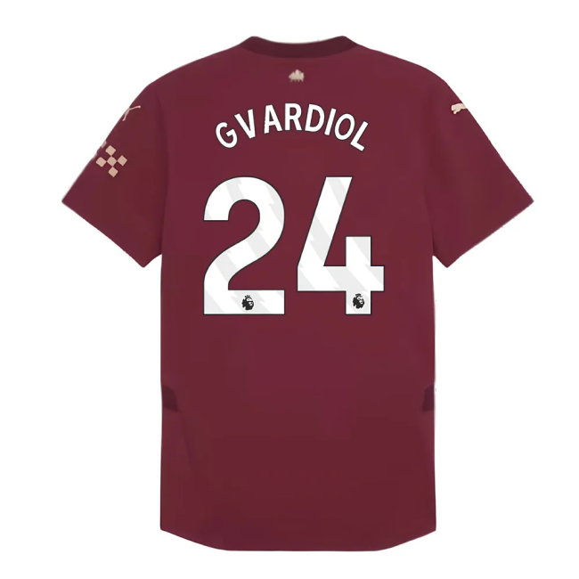 2024-2025 Man City Third Authentic Shirt (Gvardiol 24)