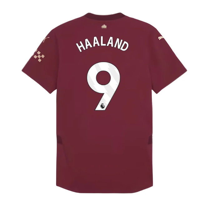 2024-2025 Man City Third Authentic Shirt (Haaland 9)