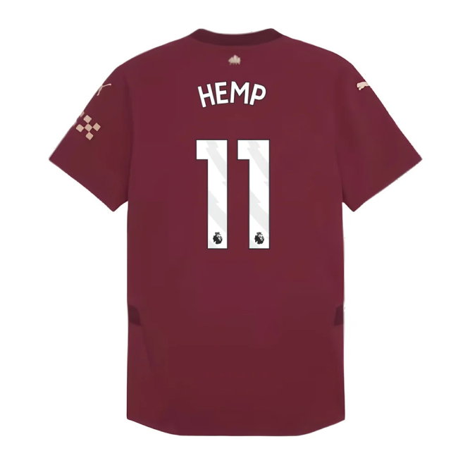 2024-2025 Man City Third Authentic Shirt (Hemp 11)