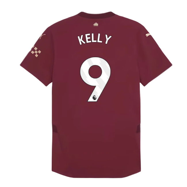 2024-2025 Man City Third Authentic Shirt (Kelly 9)