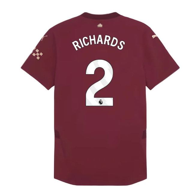 2024-2025 Man City Third Authentic Shirt (Richards 2)