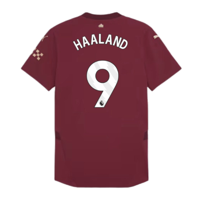 2024-2025 Man City Third Authentic Shirt w/packaging (Haaland 9)