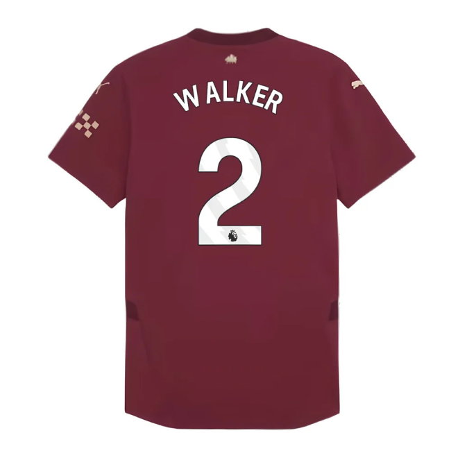 2024-2025 Man City Third Authentic Shirt (Walker 2)