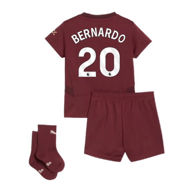 2024-2025 Man City Third Baby Kit (Bernardo 20)