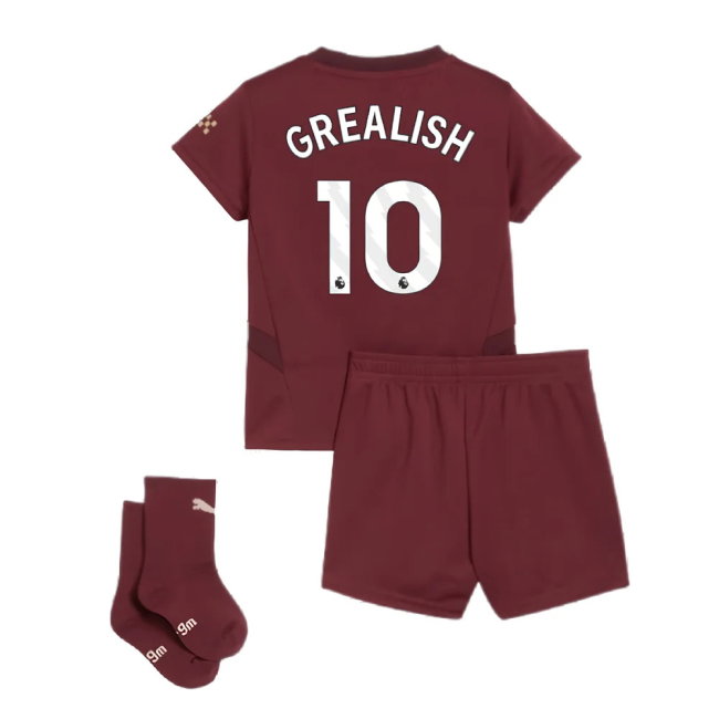 2024-2025 Man City Third Baby Kit (Grealish 10)