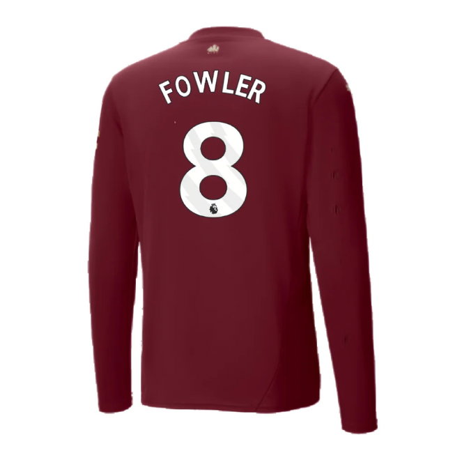 2024-2025 Man City Third Long Sleeve Shirt (Fowler 8)