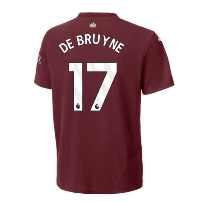 2024-2025 Man City Third Mini Kit (De Bruyne 17)