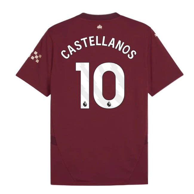 2024-2025 Man City Third Shirt (Castellanos 10)